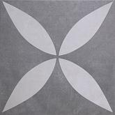 GeoCeramica® Ambiente Antracite Flower 60x60x4cm